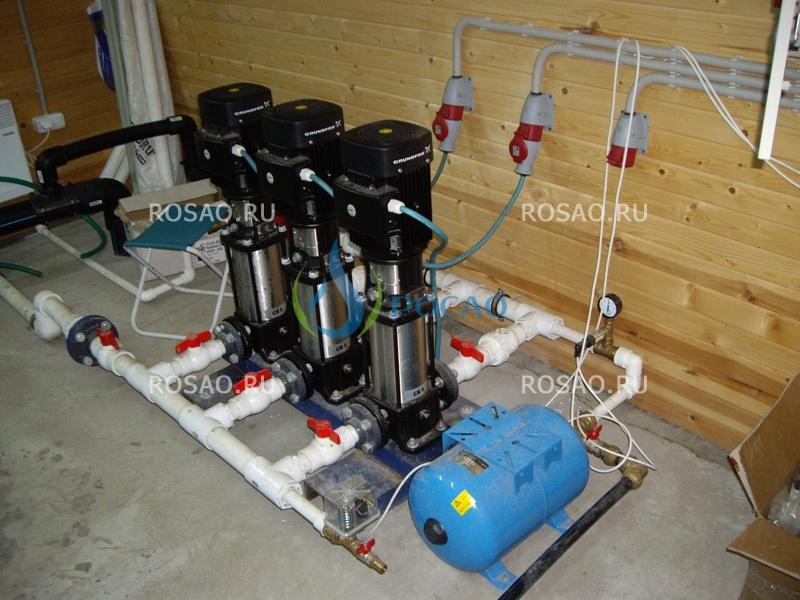 Насосное оборудование для водоснабжения загородного дома