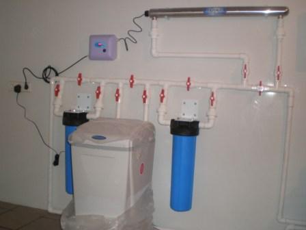 Установка системы очистки воды в подвале многоквартирного дома ТСЖ